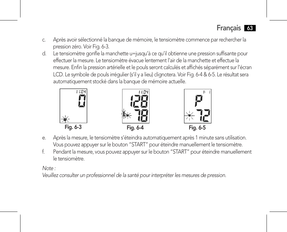 Français | AEG BMG 5610 User Manual | Page 63 / 246