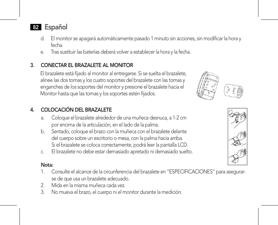 Español | AEG BMG 5610 User Manual | Page 82 / 246