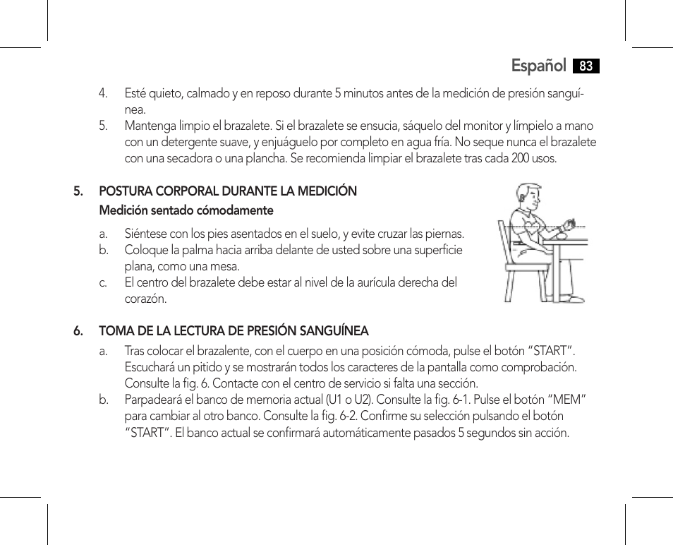 Mostrar resultados guardados, Español | AEG BMG 5610 User Manual | Page 83 / 246