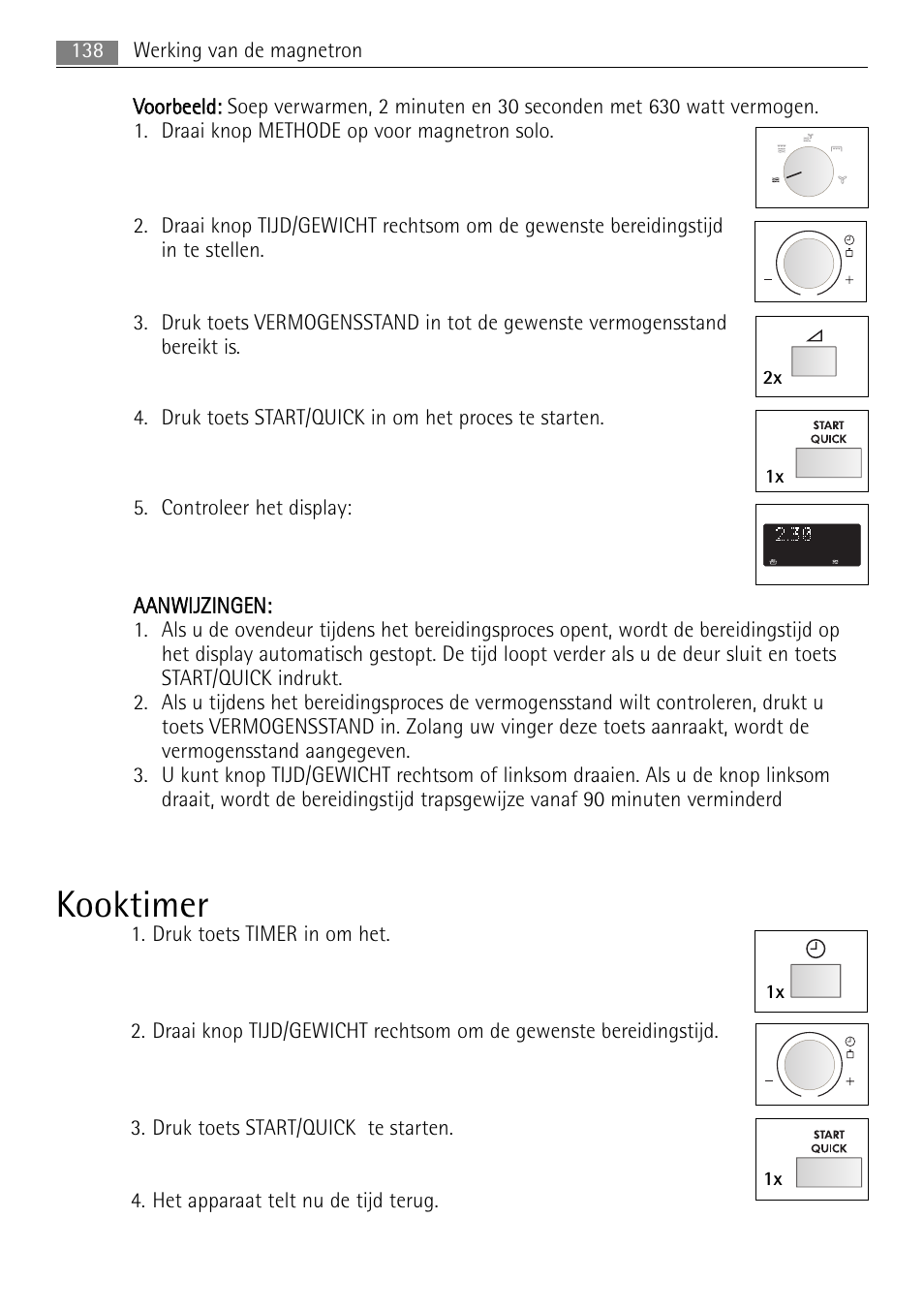 Kooktimer | AEG MC2665E-M User Manual | Page 138 / 172