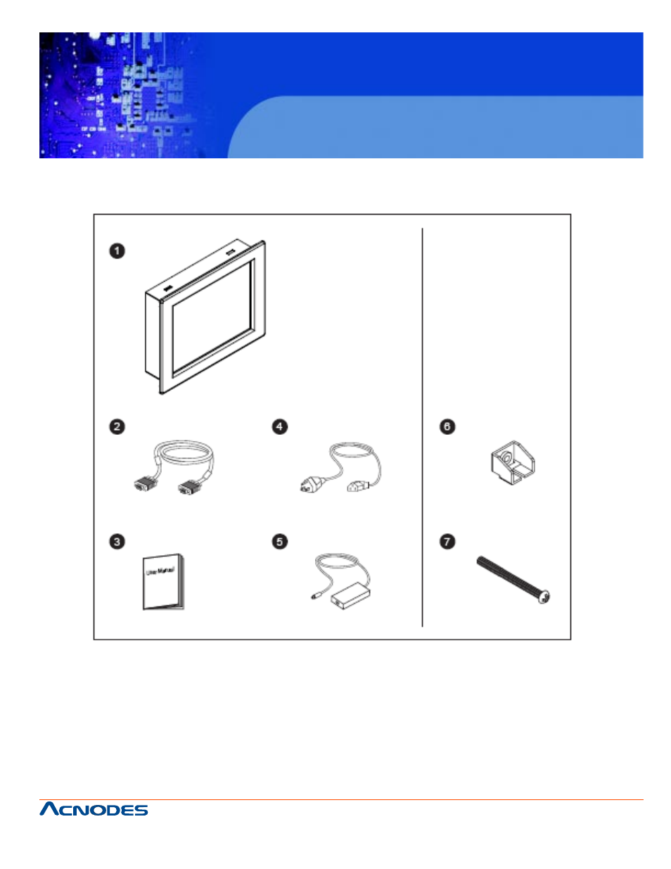 Chapter 2 front aluminum lcd panel, 1 package contents | Acnodes APH 8104 User Manual | Page 5 / 25