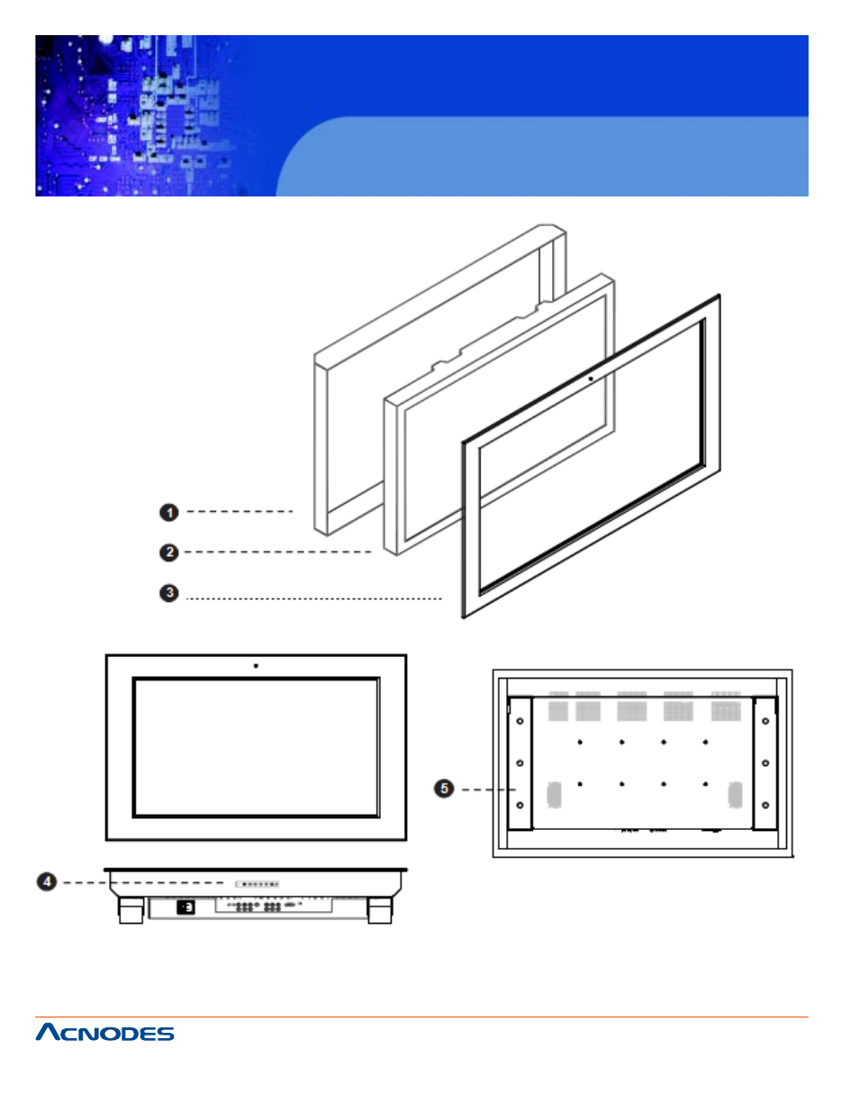 Apw 5400, 2 structure diagram | Acnodes APW 5400 User Manual | Page 6 / 20