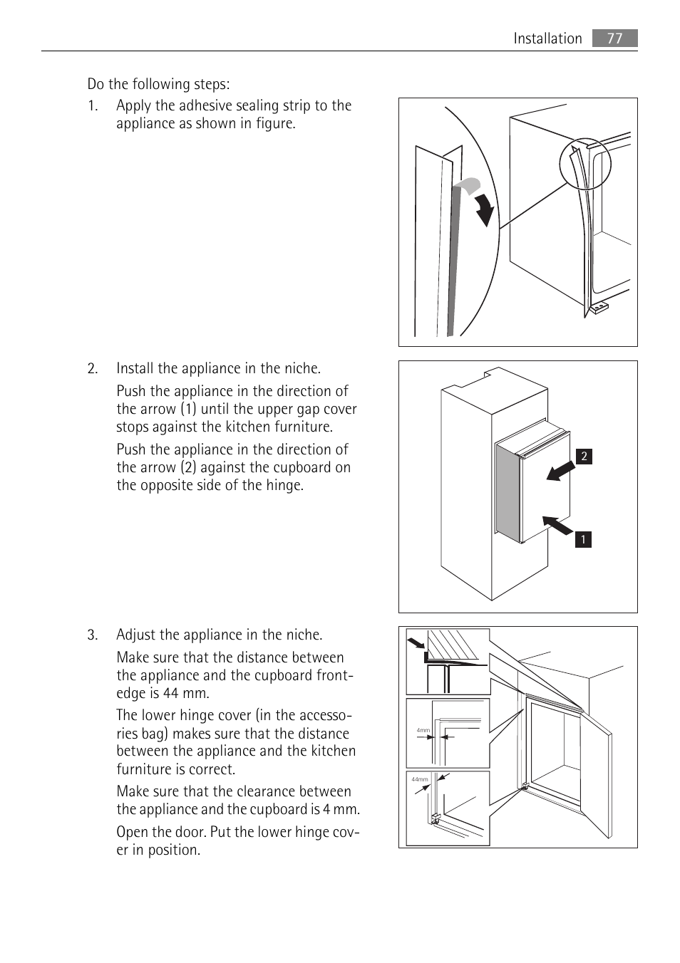 AEG SKS51240F0 User Manual | Page 77 / 84