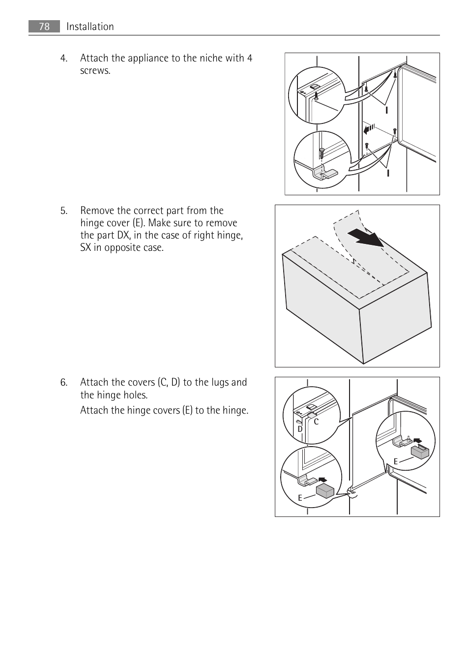 AEG SKS51240F0 User Manual | Page 78 / 84