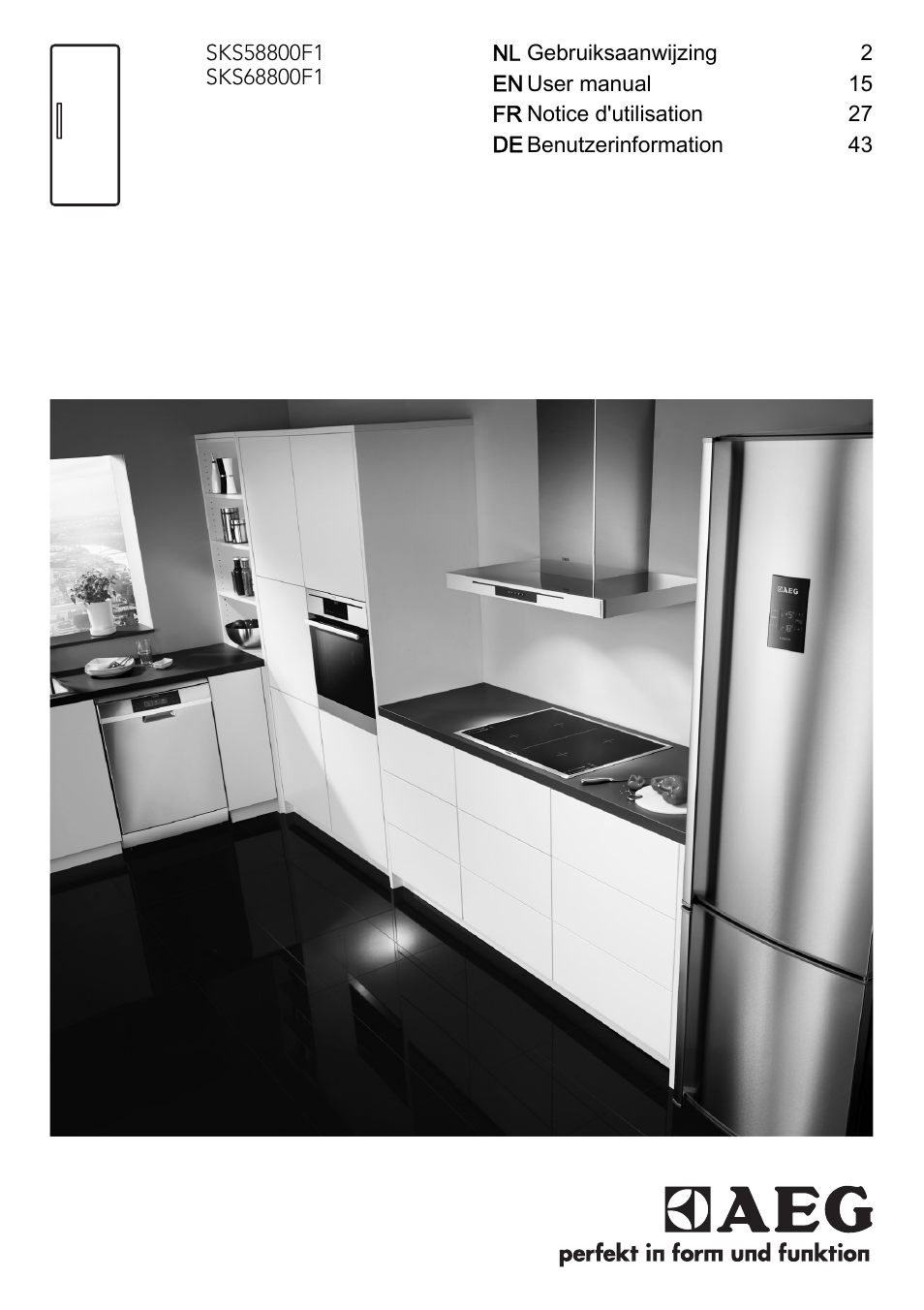 AEG SKS68800S2 User Manual | 56 pages