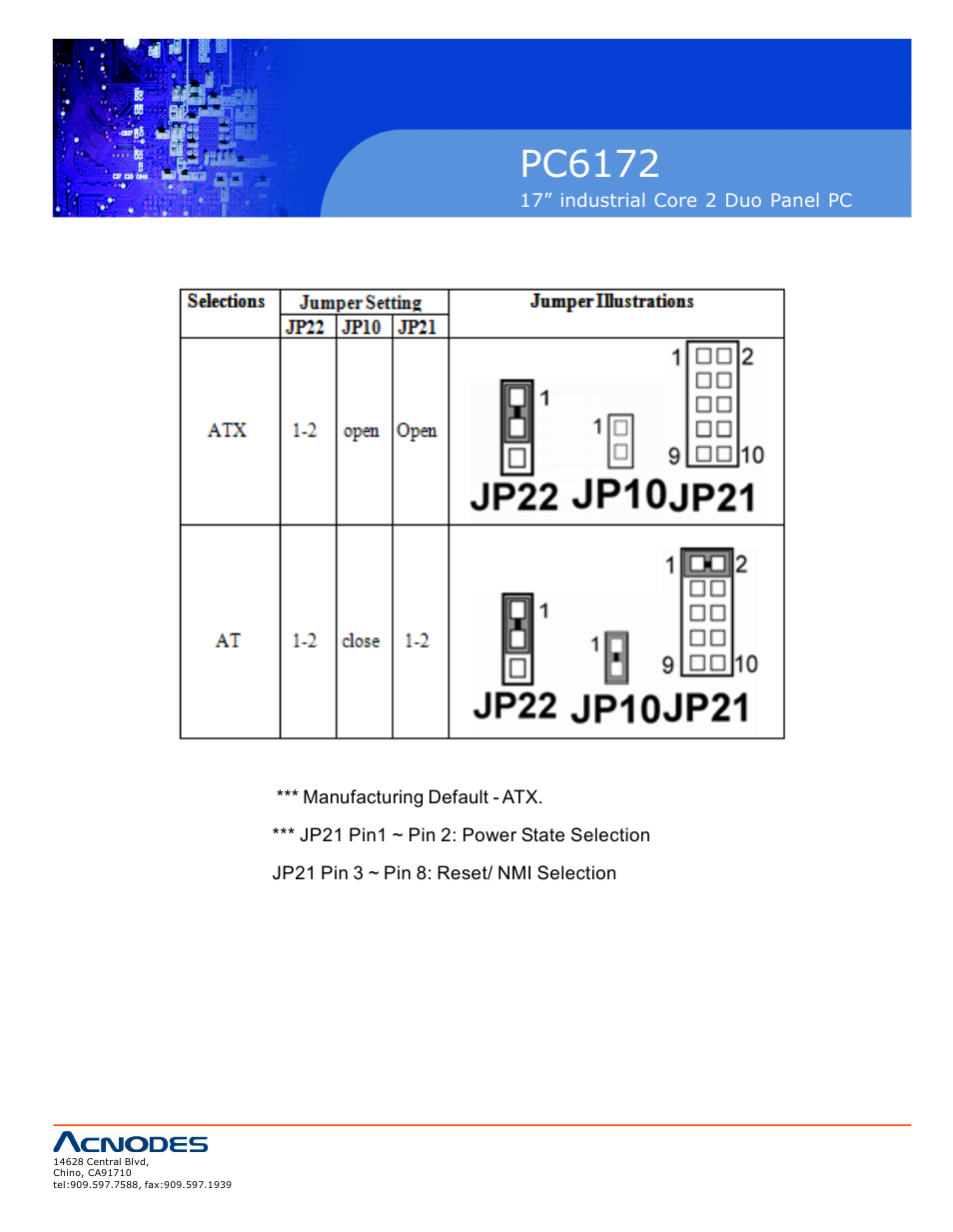 Pc6172 | Acnodes PC6172 User Manual | Page 26 / 66