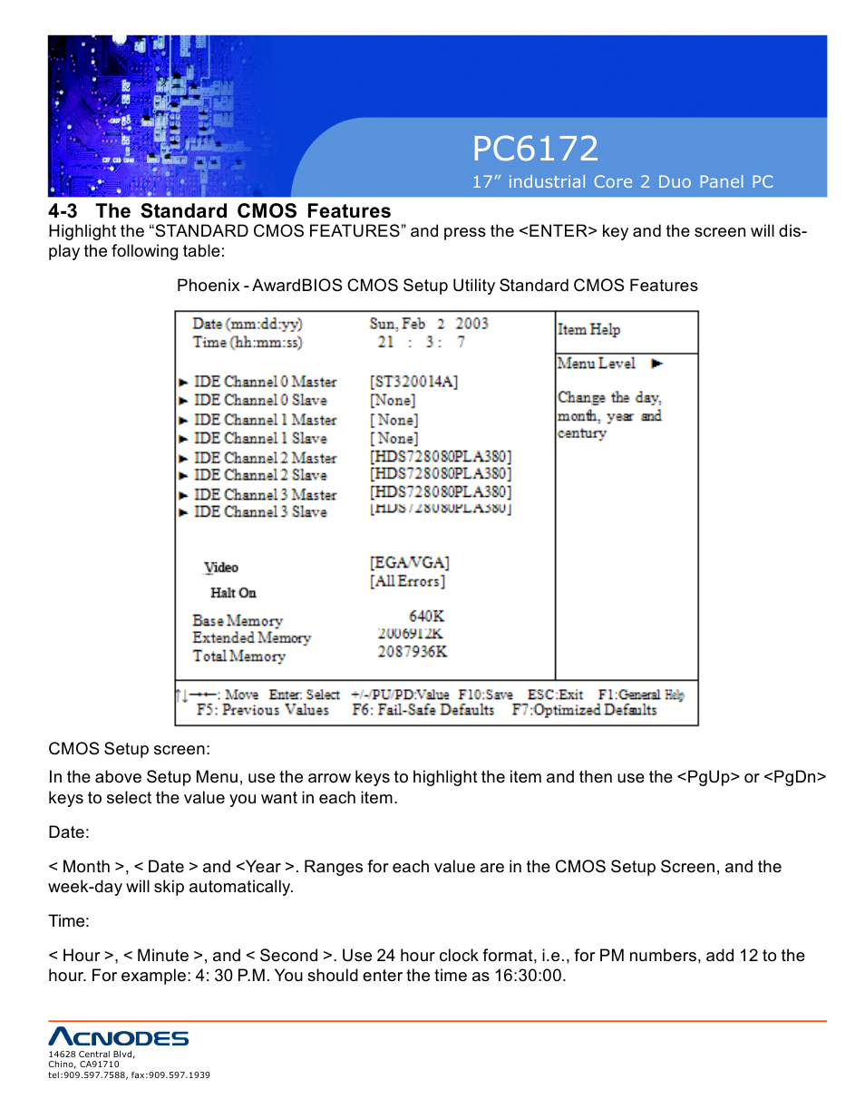 Pc6172 | Acnodes PC6172 User Manual | Page 42 / 66