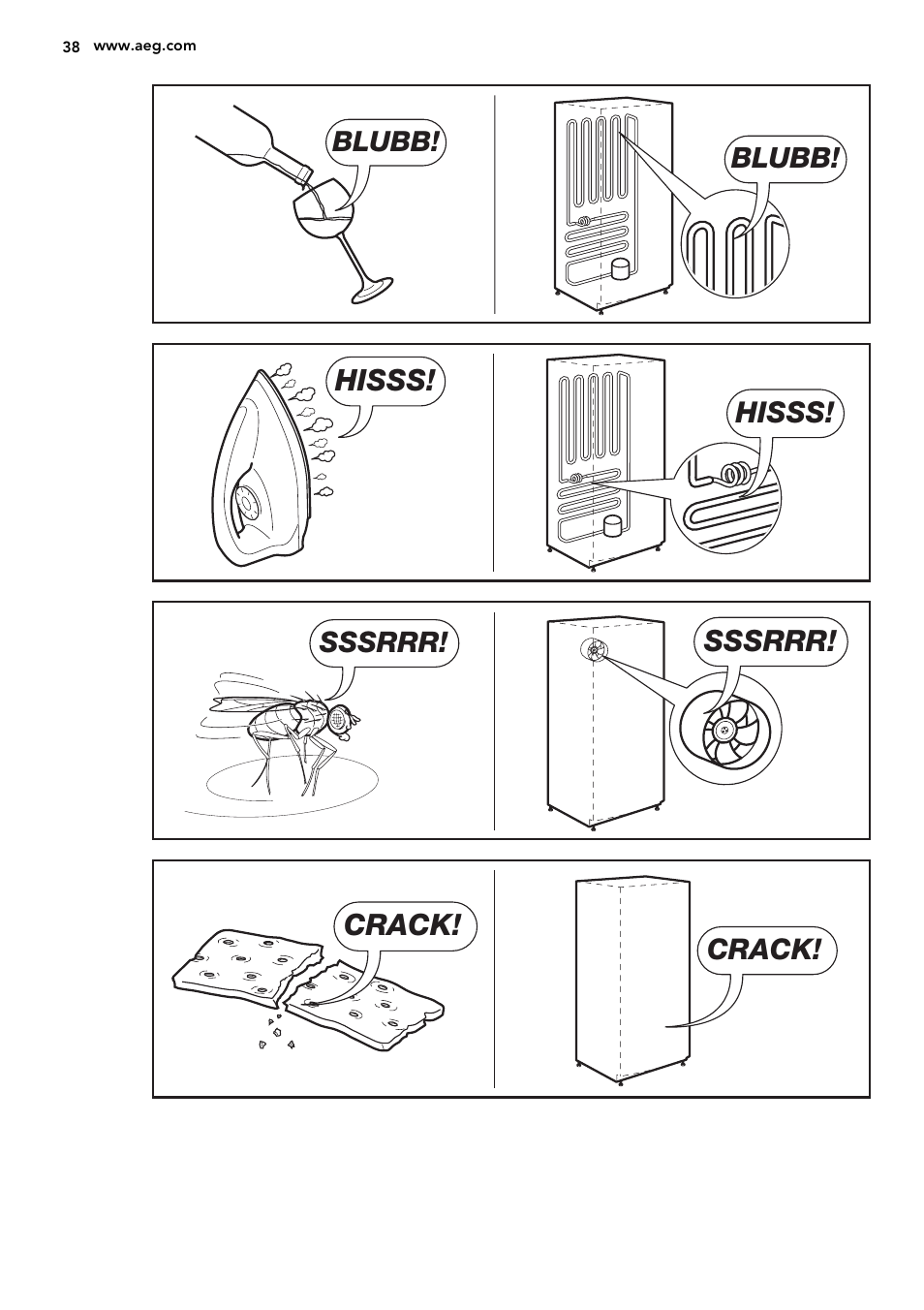 AEG SKS51240S0 User Manual | Page 38 / 68