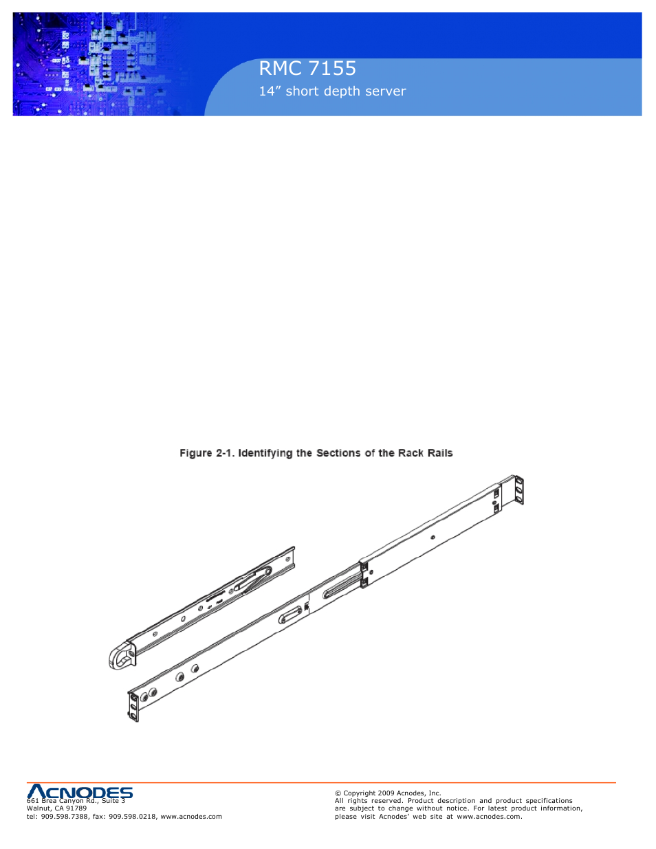 Pc 5150, Rmc 7155, Inch touch panel pc | 14” short depth server | Acnodes PC 5150 User Manual | Page 2 / 5