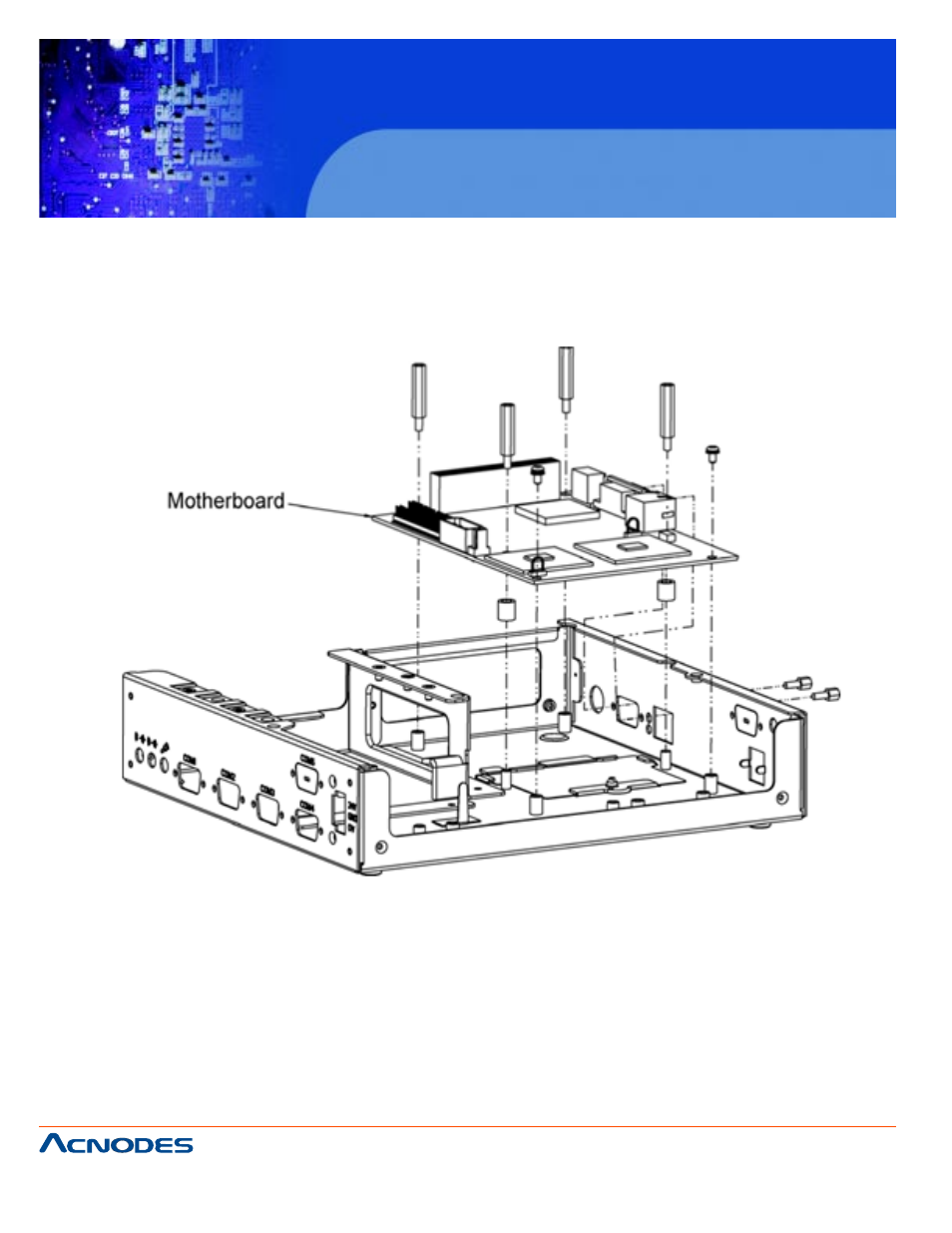 Fes7611, A.10 exploded diagram for motherboard | Acnodes FES7611 User Manual | Page 74 / 82