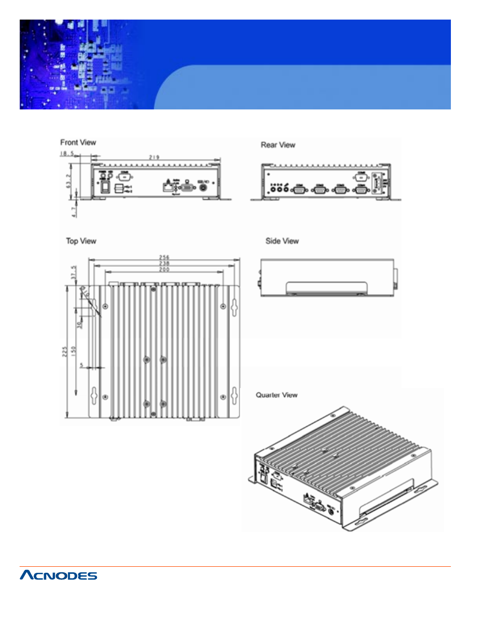 Fes7611, 2 case illustration | Acnodes FES7611 User Manual | Page 8 / 82