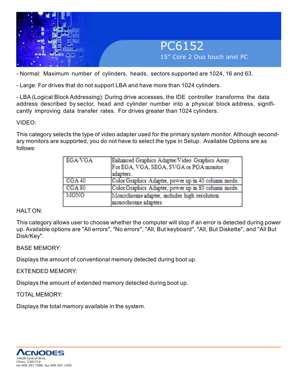 Pc6152 | Acnodes PC6152 User Manual | Page 52 / 77