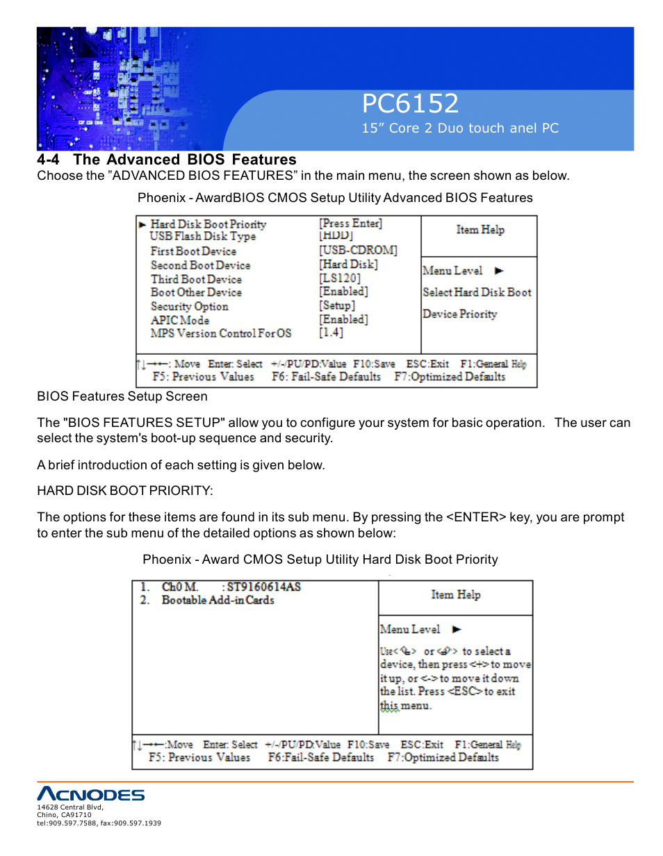 Pc6152 | Acnodes PC6152 User Manual | Page 54 / 77