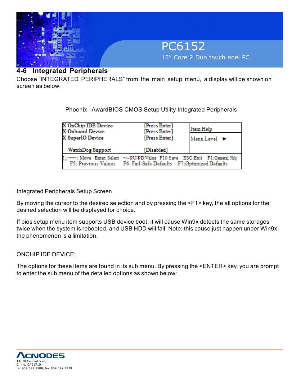 Pc6152 | Acnodes PC6152 User Manual | Page 58 / 77