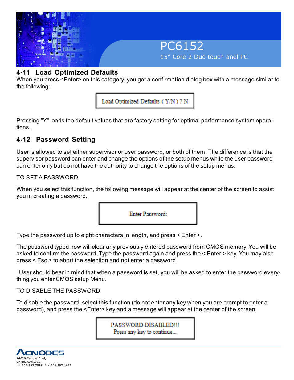 Pc6152 | Acnodes PC6152 User Manual | Page 66 / 77