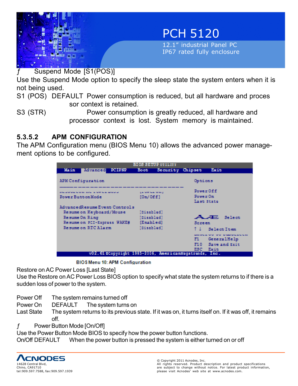 Pch 512 0 | Acnodes PCH 5120 User Manual | Page 48 / 82