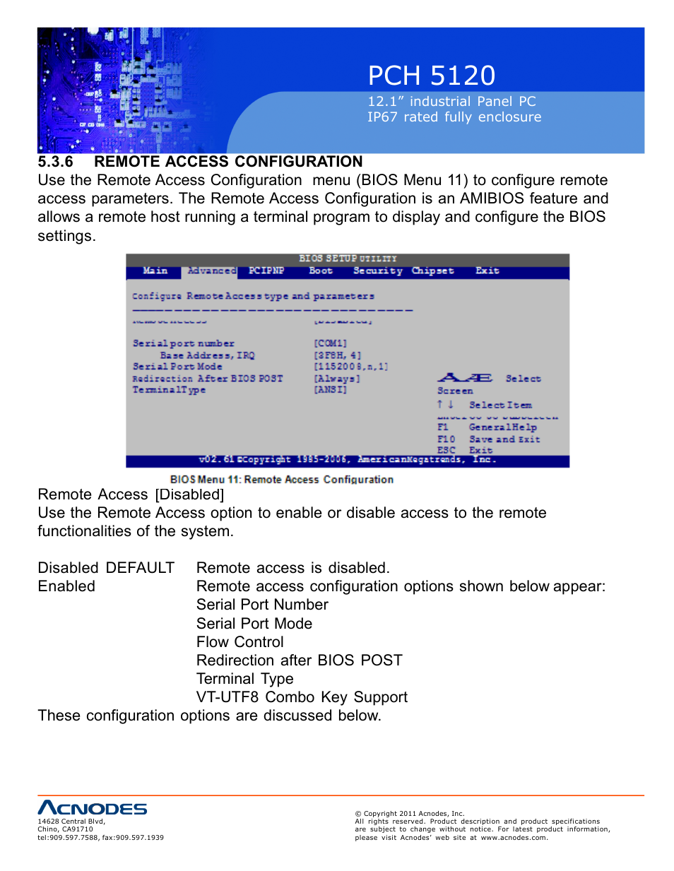 Pch 512 0 | Acnodes PCH 5120 User Manual | Page 50 / 82