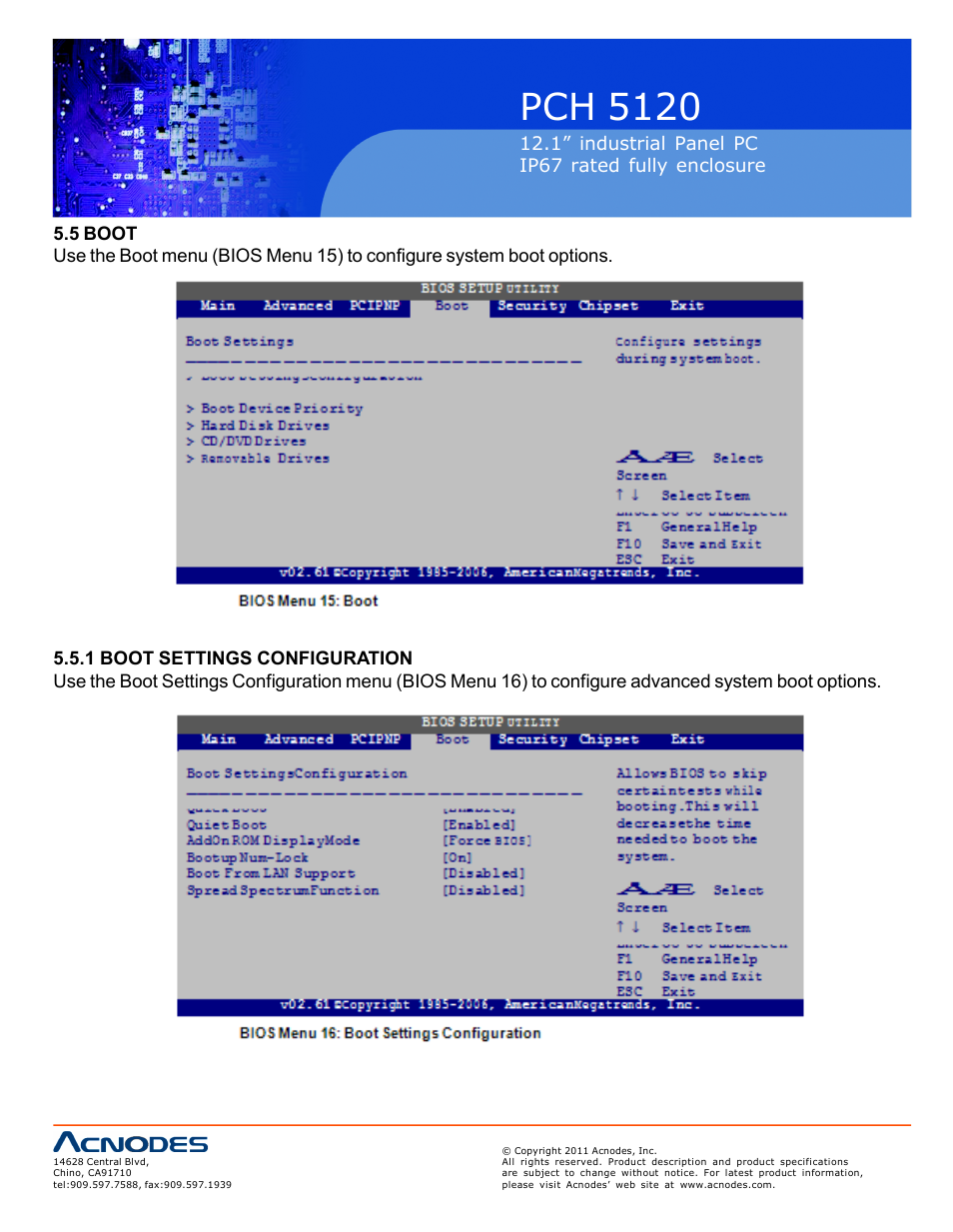 Pch 512 0 | Acnodes PCH 5120 User Manual | Page 58 / 82