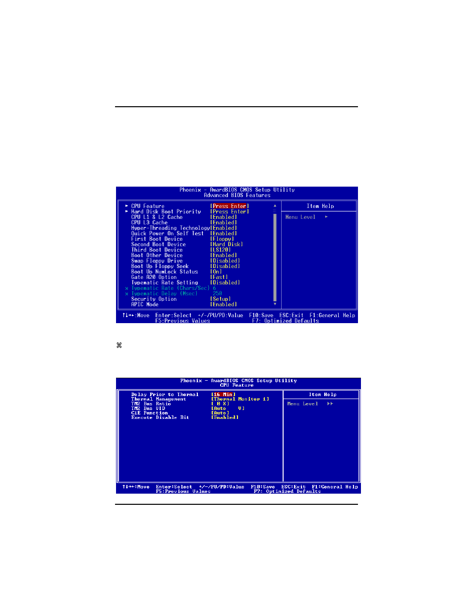 A.6 advanced bios features | Acnodes PC 8150 User Manual | Page 48 / 72