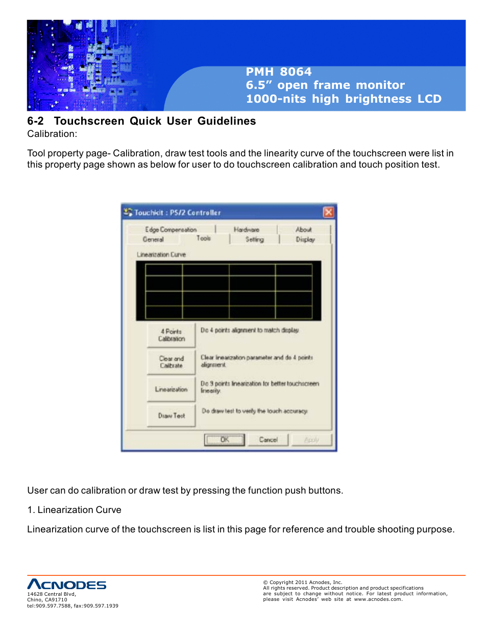 Acnodes PMH 8064 User Manual | Page 16 / 25