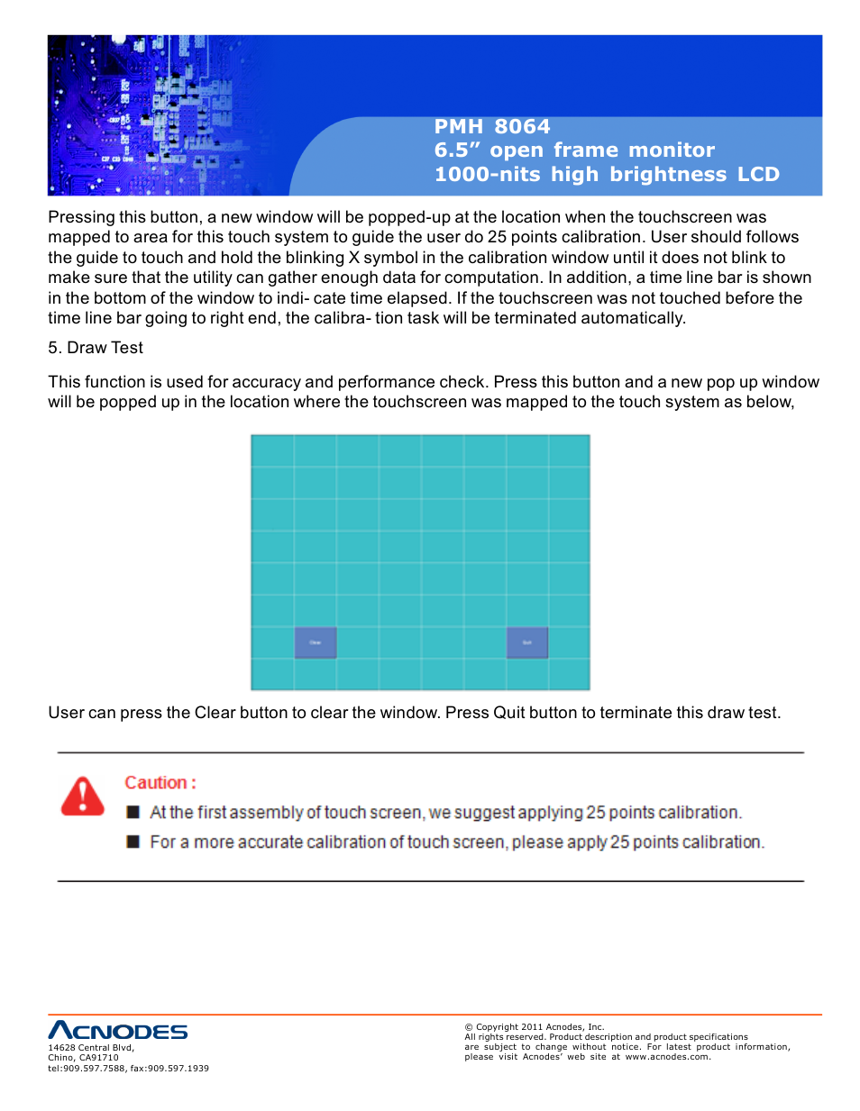 Acnodes PMH 8064 User Manual | Page 18 / 25