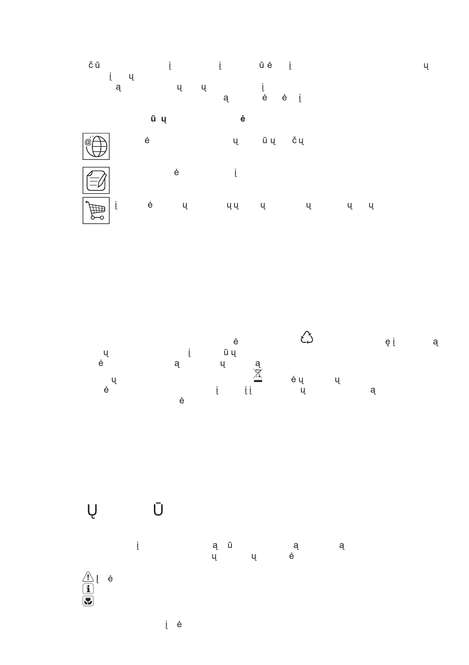 Puikiems rezultatams pasiekti aplinkos apsauga, Klient ǐ priežiǋra ir aptarnavimas | AEG X99384MD02 User Manual | Page 58 / 132