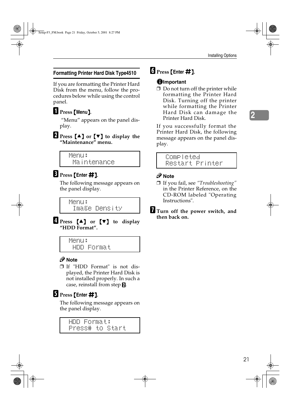 Acnodes Aficio AP4510 User Manual | Page 31 / 66