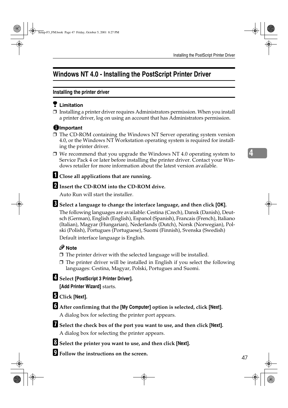 Acnodes Aficio AP4510 User Manual | Page 57 / 66