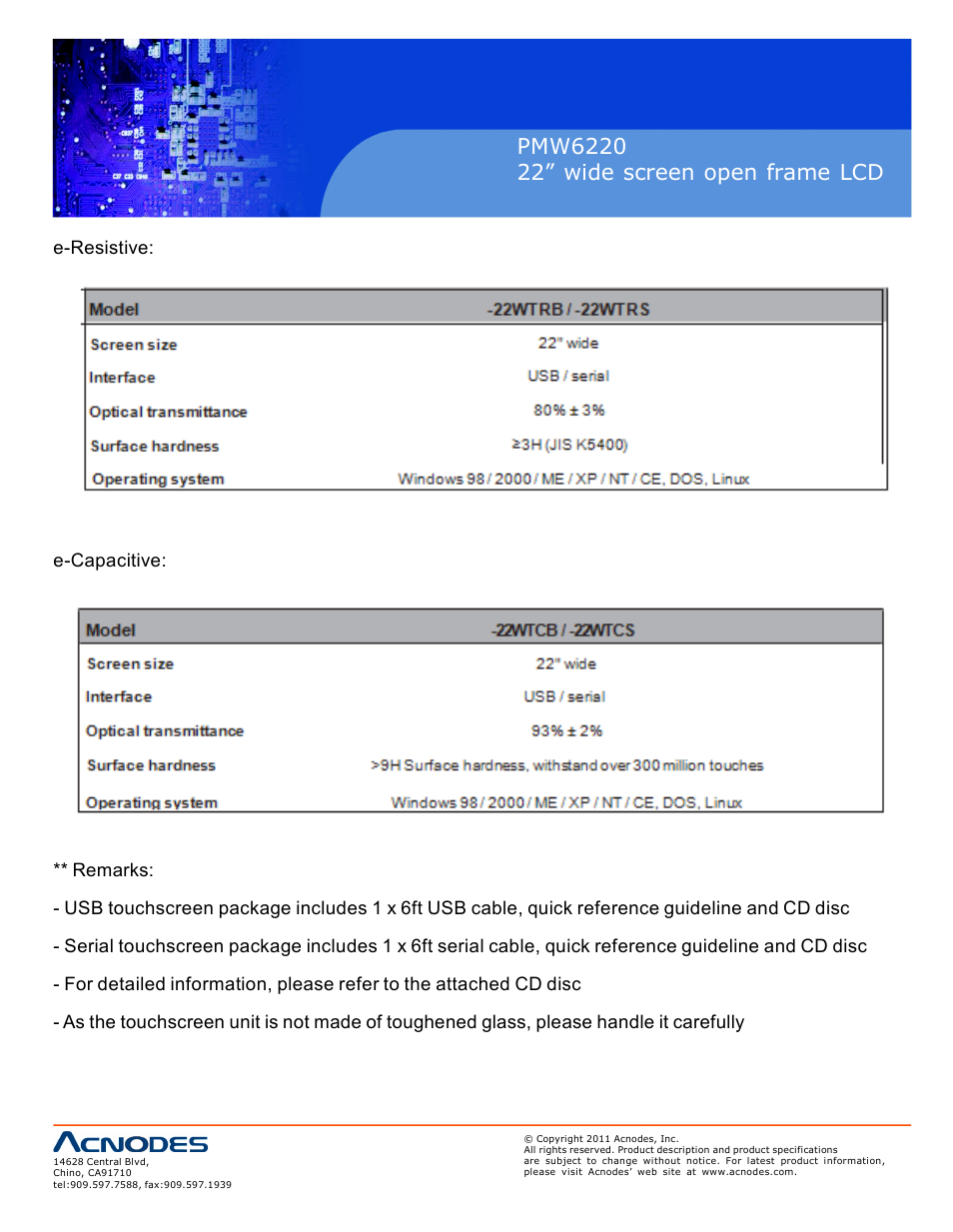Acnodes PMW6220 User Manual | Page 16 / 27
