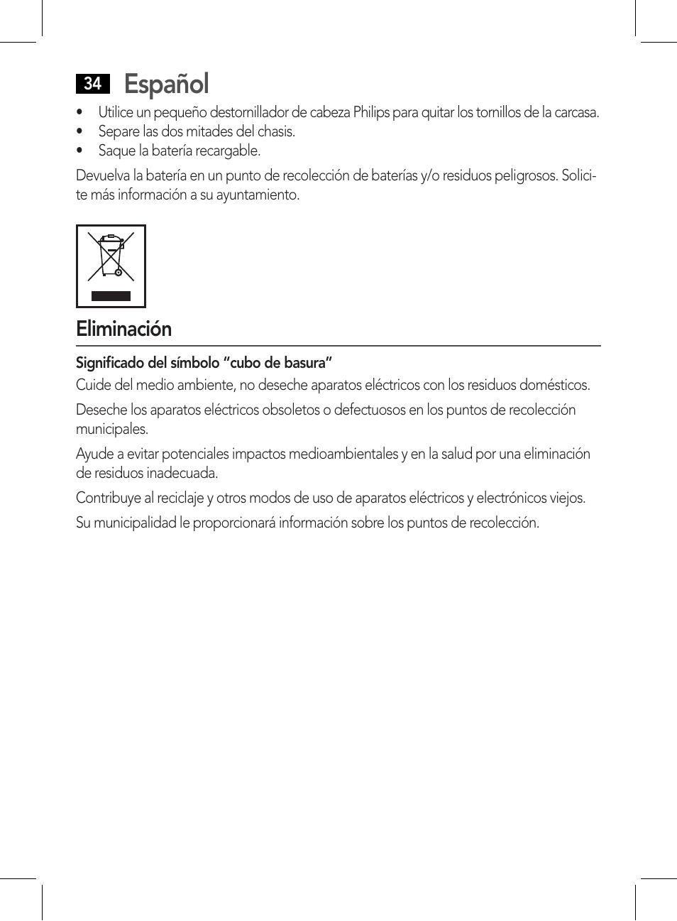 Español | AEG HR 5627 User Manual | Page 34 / 82