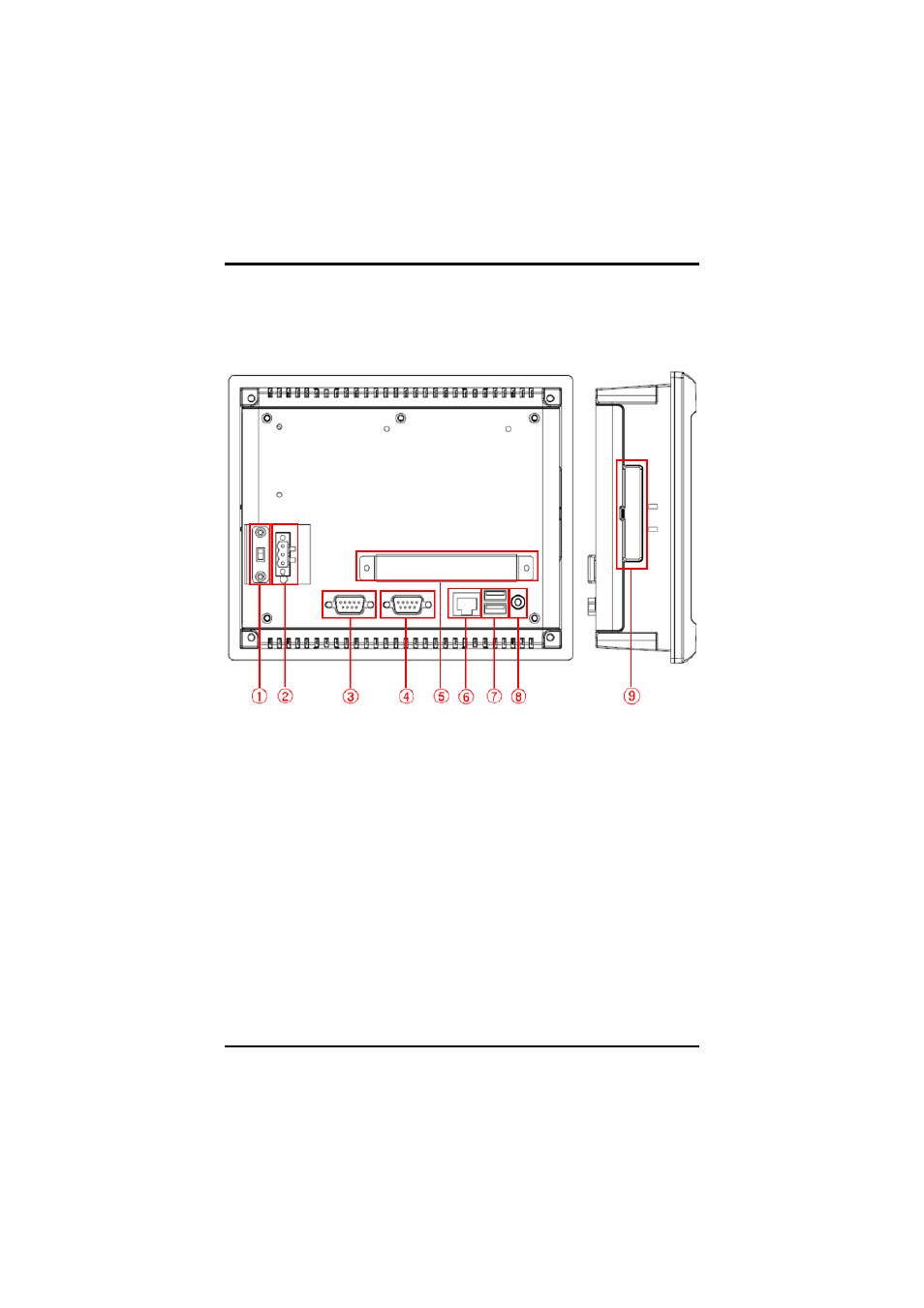 4 i/o outlets | Acnodes FPC 8059 User Manual | Page 15 / 23
