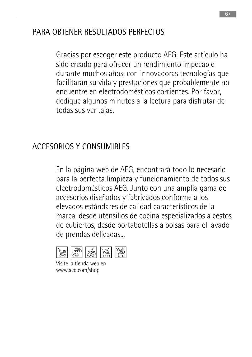 AEG SKS51200S0 User Manual | Page 67 / 84