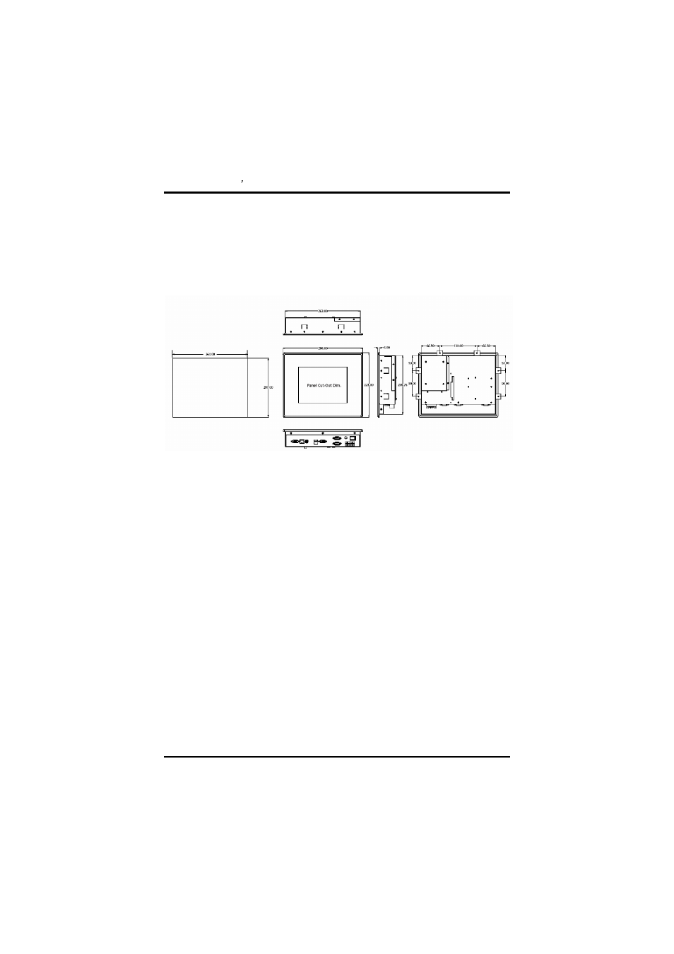 3 dimensions | Acnodes FPC 8084 User Manual | Page 12 / 66