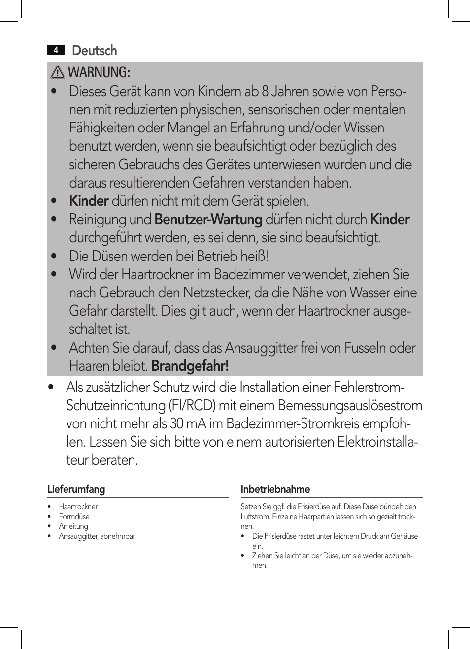 AEG HT 5580 User Manual | Page 4 / 44