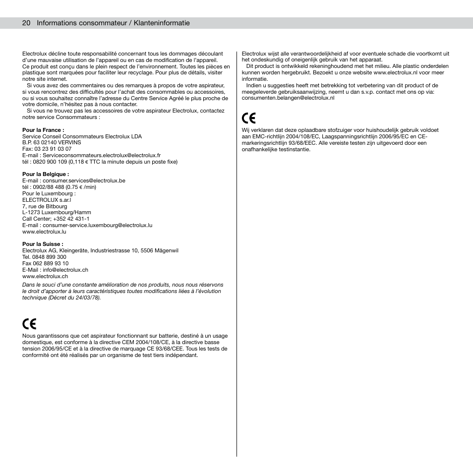 AEG AG803 User Manual | Page 22 / 24