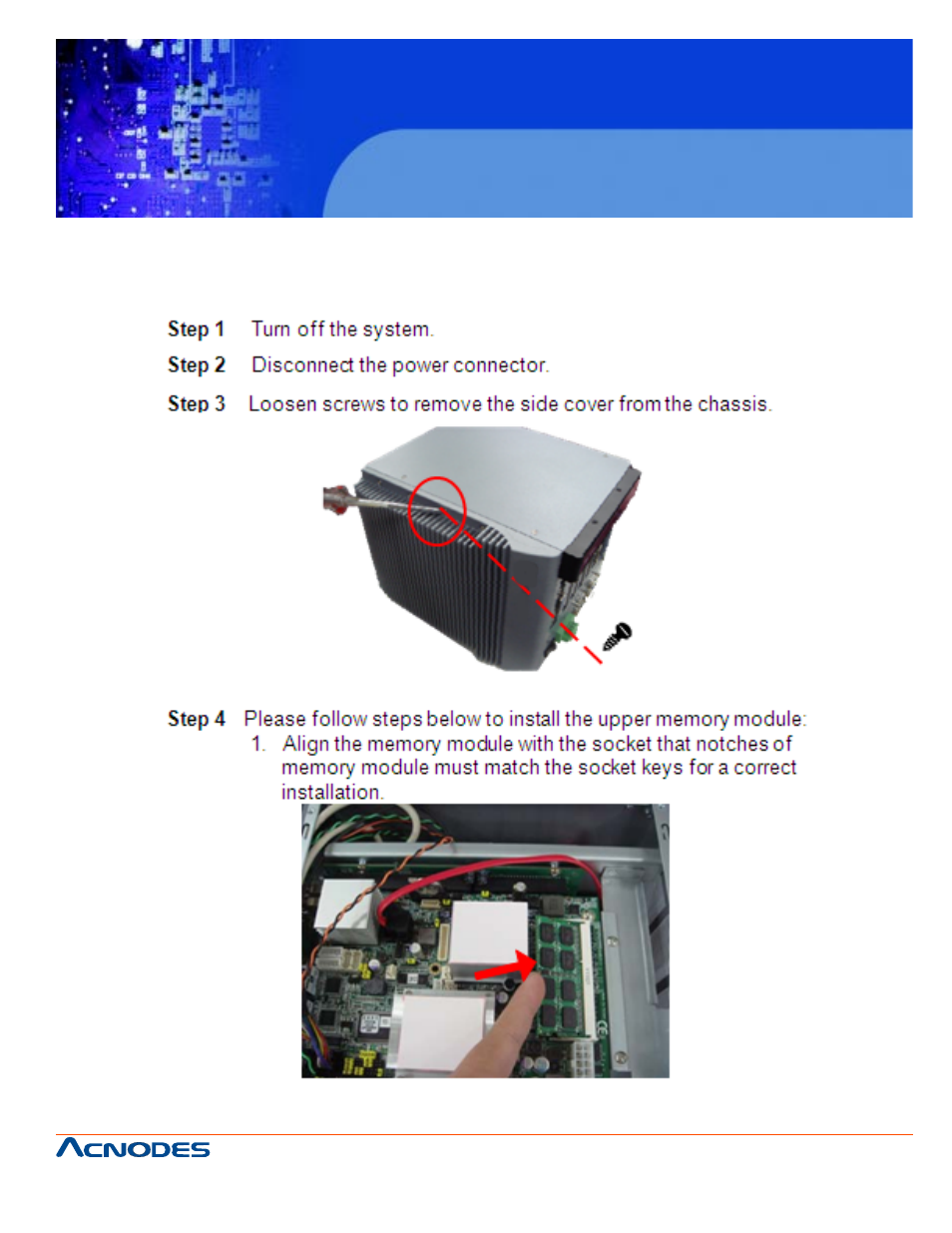 Fes 8916, Fanless embedded controller | Acnodes FES 8916 User Manual | Page 23 / 58