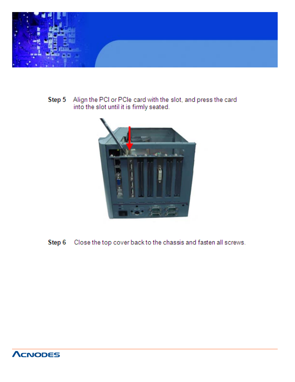 Fes 8916, Fanless embedded controller | Acnodes FES 8916 User Manual | Page 28 / 58