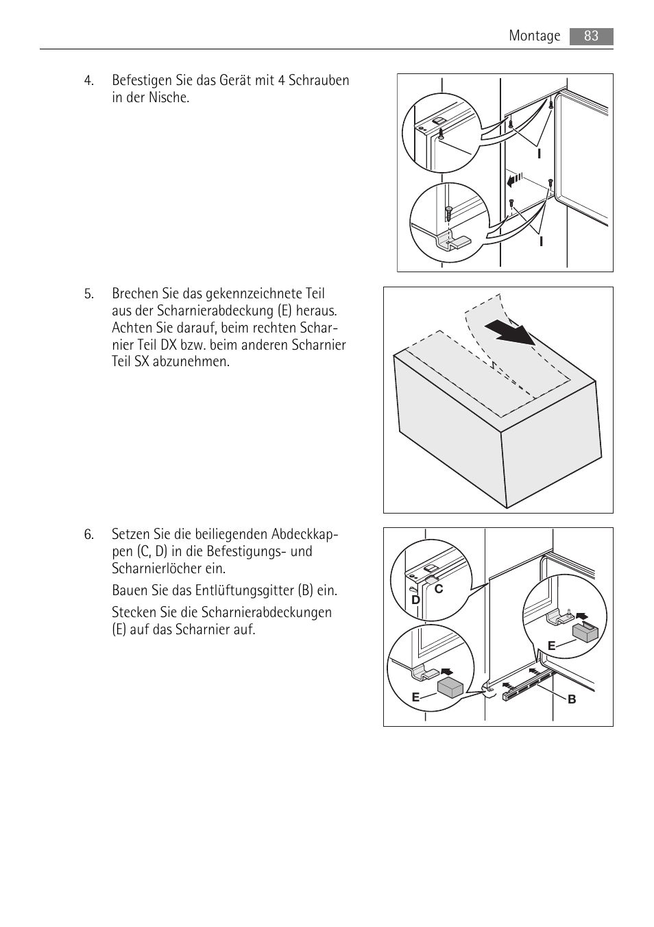 AEG SDS51200S0 User Manual | Page 83 / 92