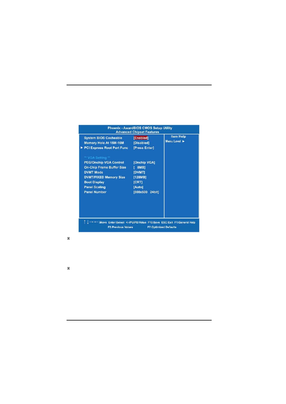 7 advanced chipset features | Acnodes 17" TFT Expandable Intel Core 2 Duo Industrial Panel PC with 2 PCI PC 8172 User Manual | Page 51 / 83