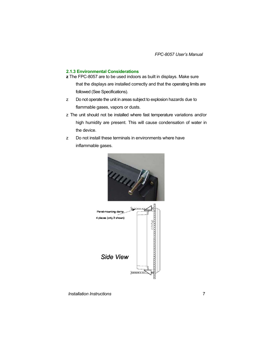 Acnodes FPC-8057 User Manual | Page 15 / 57