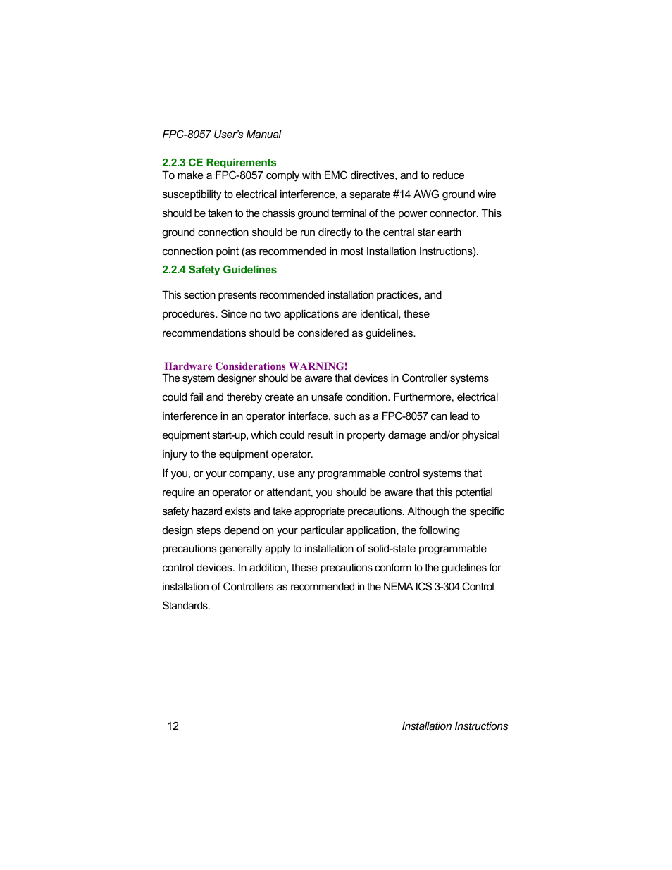 Acnodes FPC-8057 User Manual | Page 20 / 57