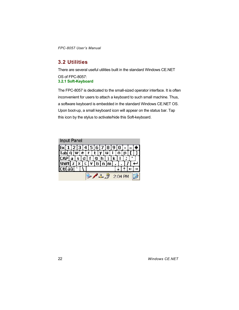 2 utilities | Acnodes FPC-8057 User Manual | Page 30 / 57