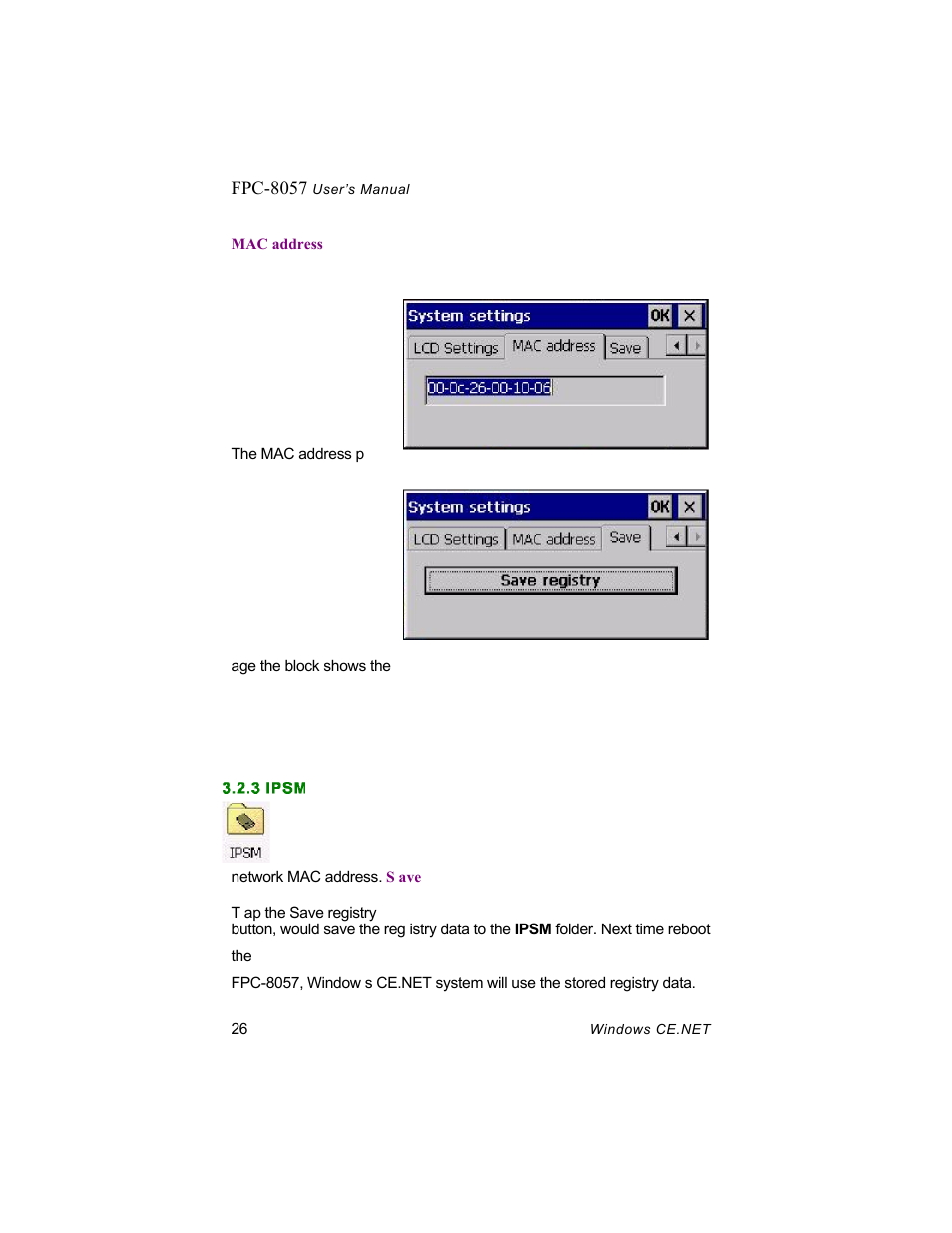 Acnodes FPC-8057 User Manual | Page 34 / 57