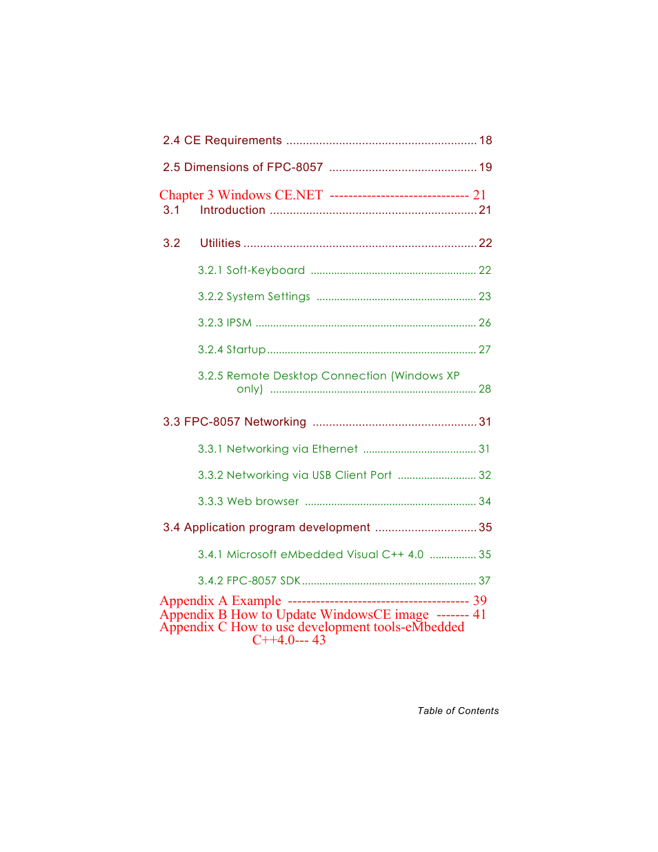 Acnodes FPC-8057 User Manual | Page 8 / 57