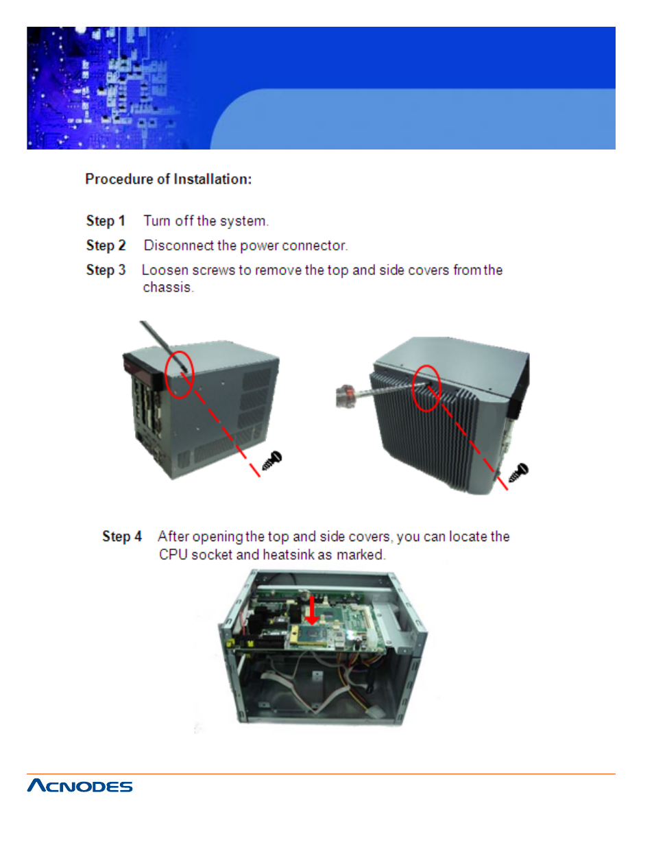 Fes 8914, Fanless embedded controller | Acnodes FES 8914 User Manual | Page 18 / 58