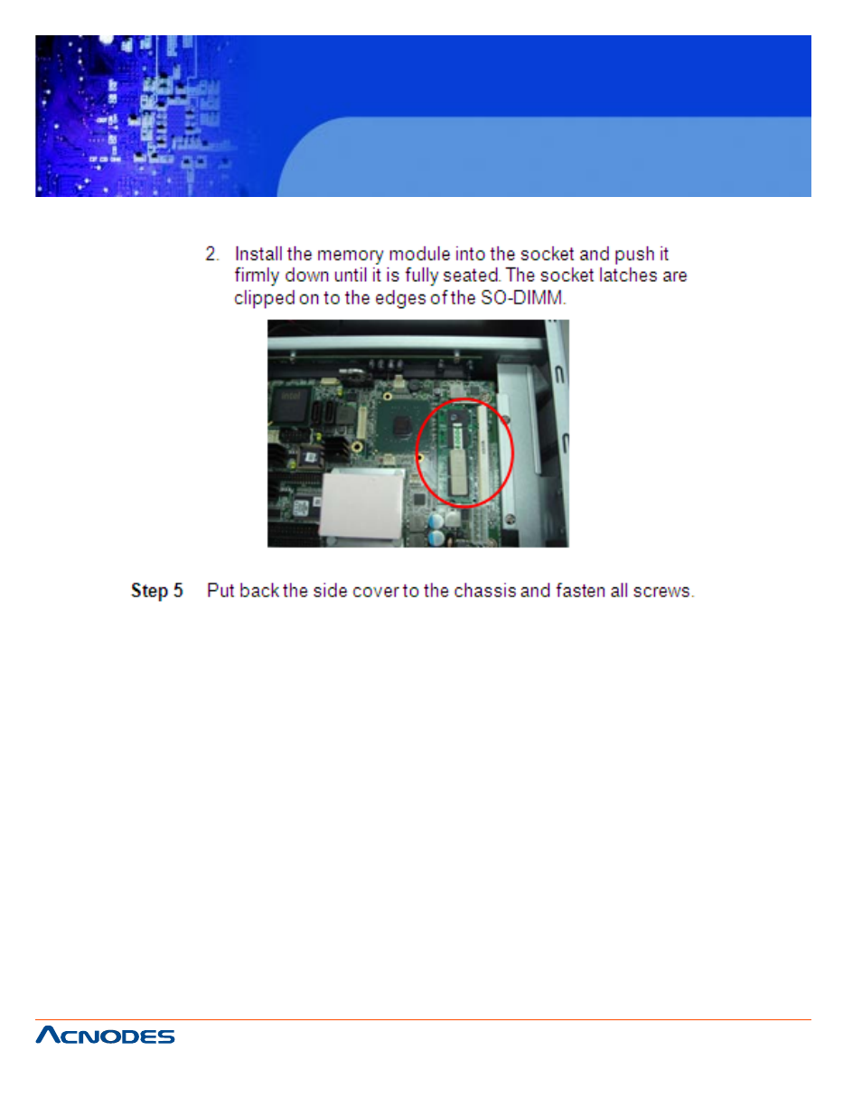 Fes 8914, Fanless embedded controller | Acnodes FES 8914 User Manual | Page 22 / 58