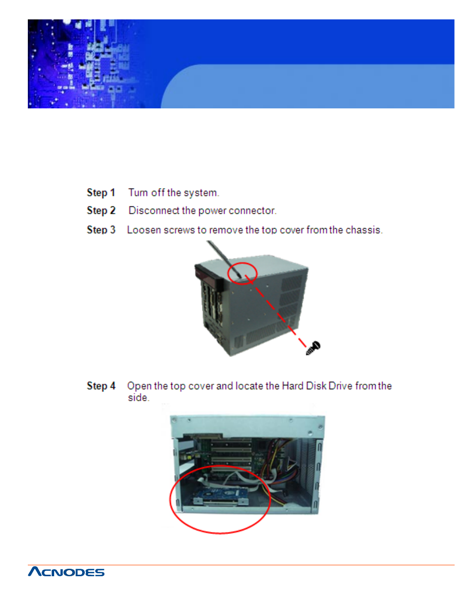Fes 8914, 3 installing the hard disk drive | Acnodes FES 8914 User Manual | Page 23 / 58