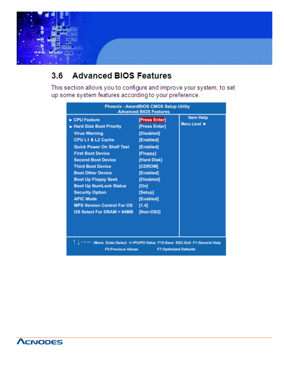 Fes 8914, Fanless embedded controller | Acnodes FES 8914 User Manual | Page 33 / 58