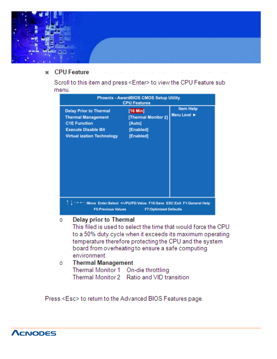 Fes 8914, Fanless embedded controller | Acnodes FES 8914 User Manual | Page 34 / 58