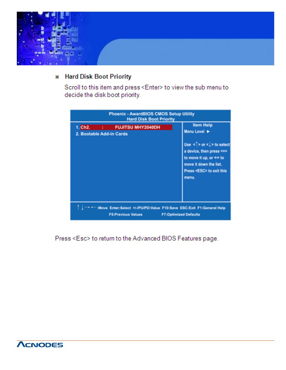 Fes 8914, Fanless embedded controller | Acnodes FES 8914 User Manual | Page 35 / 58